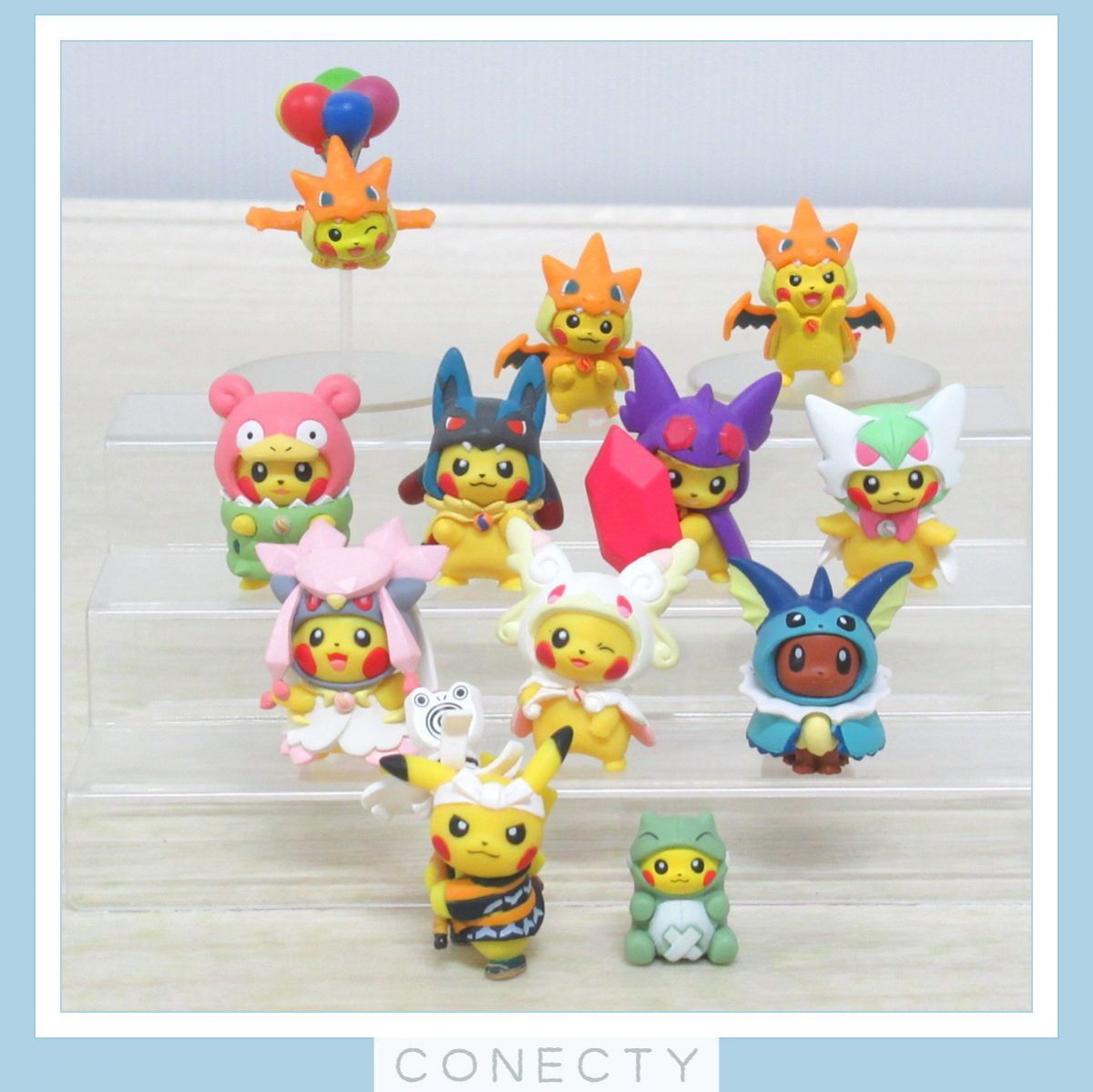 ポケモンセンター フィギュアコレクション セット/メガポンチョを着た
