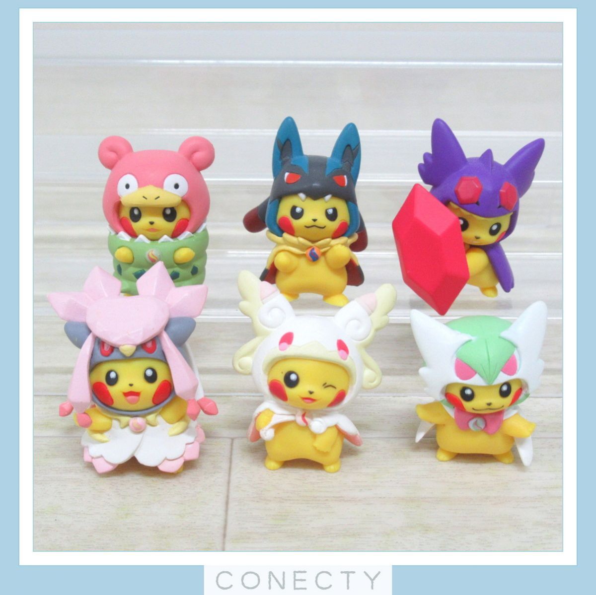 ポケモンセンター フィギュアコレクション セット/メガポンチョを着た