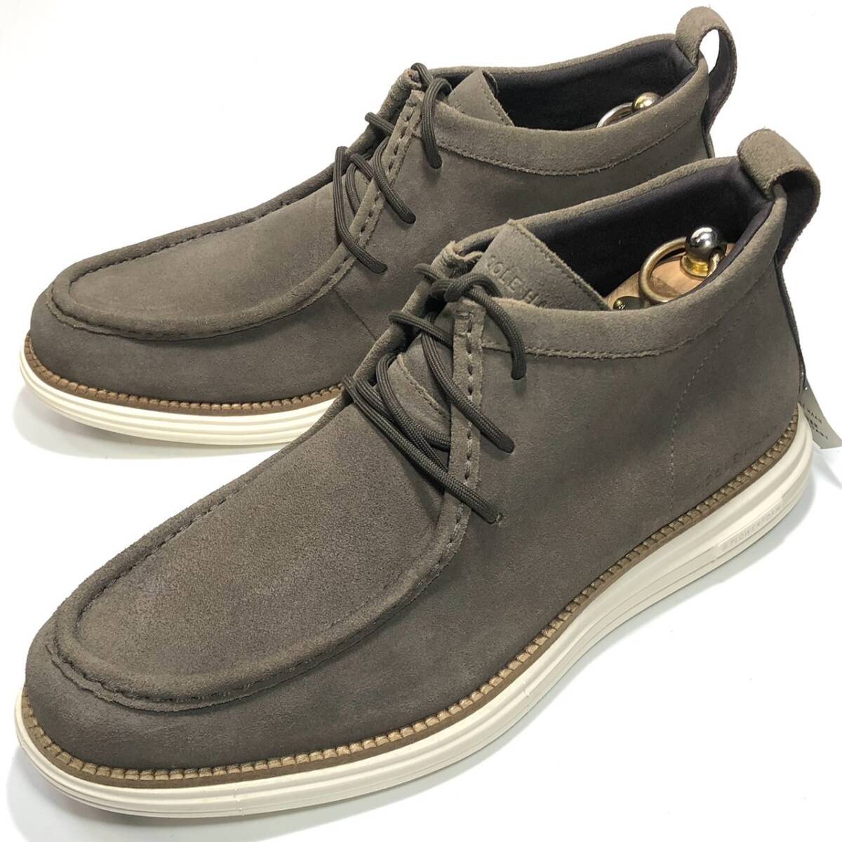 COLE HAAN 10.5M メンズ スエード チャッカブーツ コールハーン 革靴