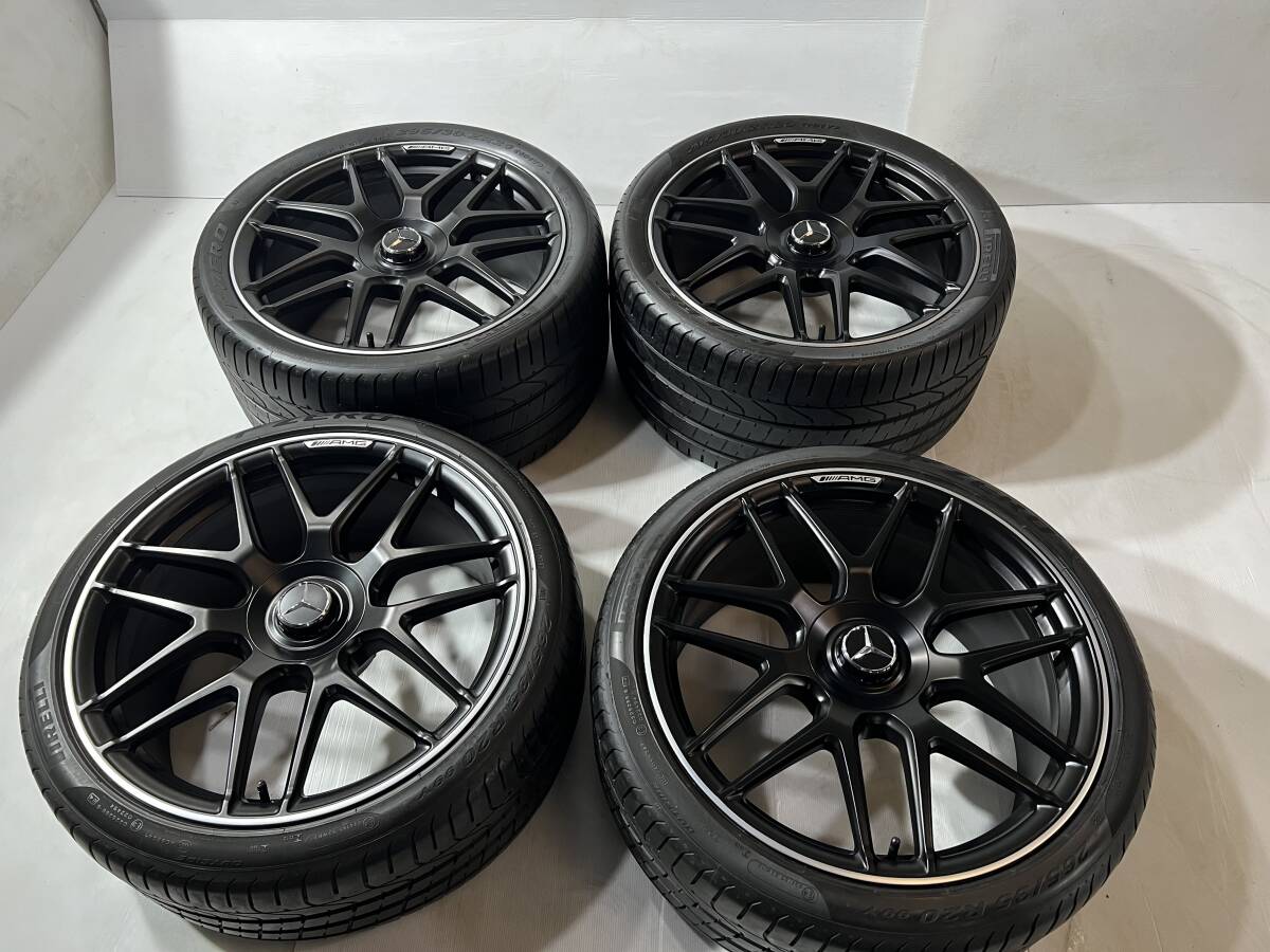 本物 ベンツ E63 純正 AMG W213 20インチ鍛造ホイール4本セットタイヤ