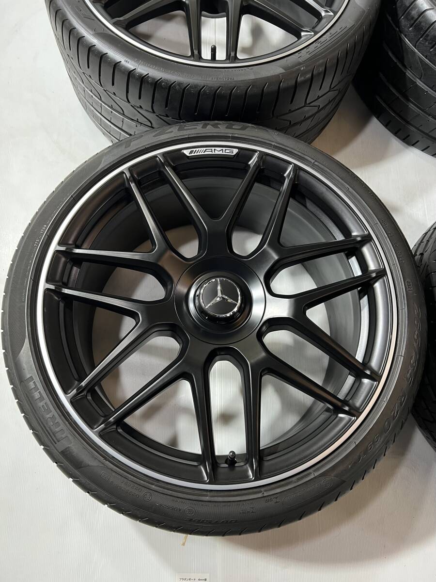 本物 ベンツ E63 純正 AMG W213 20インチ鍛造ホイール4本セットタイヤ