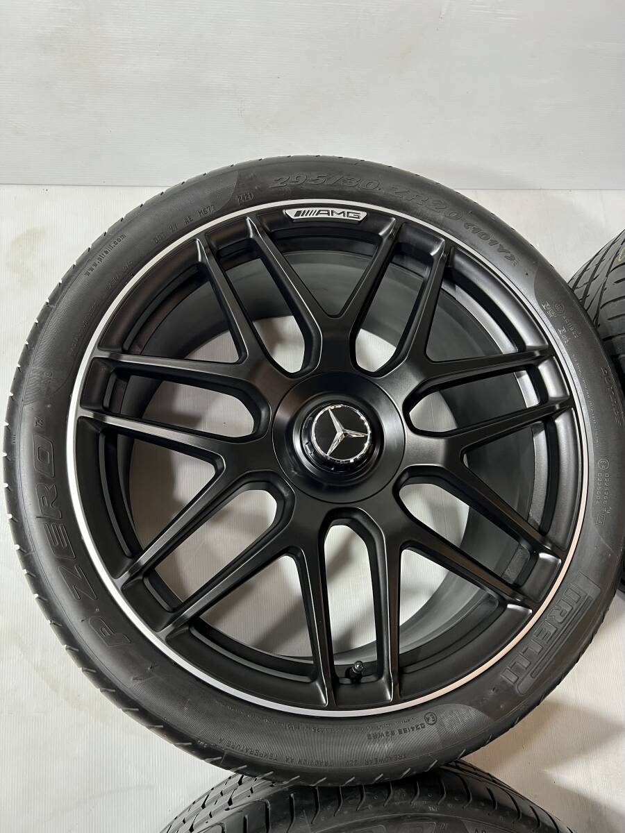 本物 ベンツ E63 純正 AMG W213 20インチ鍛造ホイール4本セットタイヤ