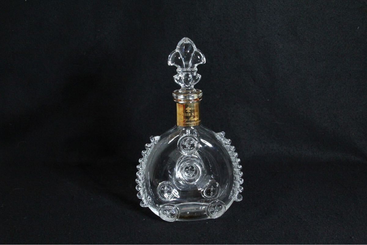 BACCARAT ルイ13世 ブランデーボトル バカラ社製クリスタルガラス 飾り
