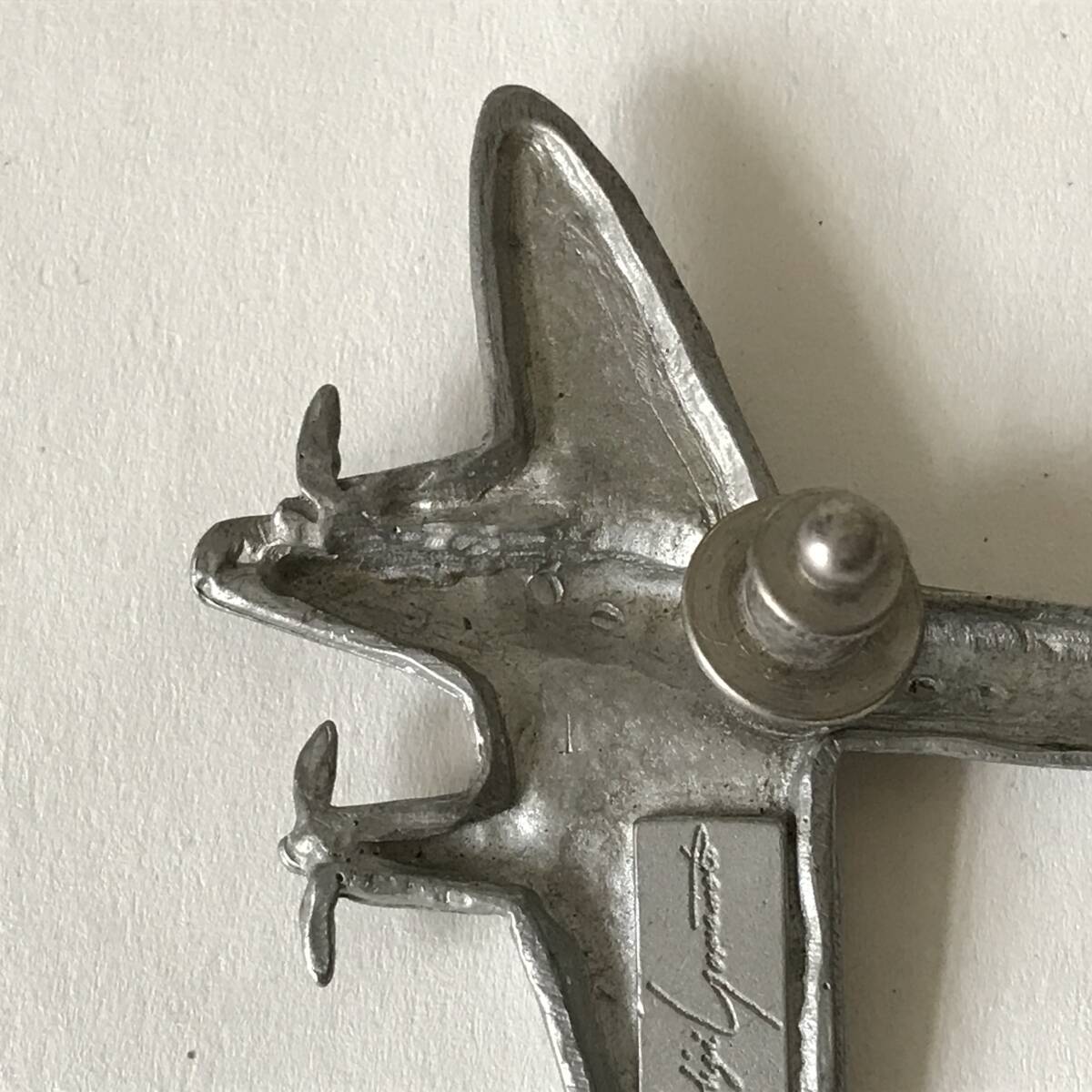 Yohji Yamamoto ヨウジヤマモト ピン ピンズ ブローチ 飛行機