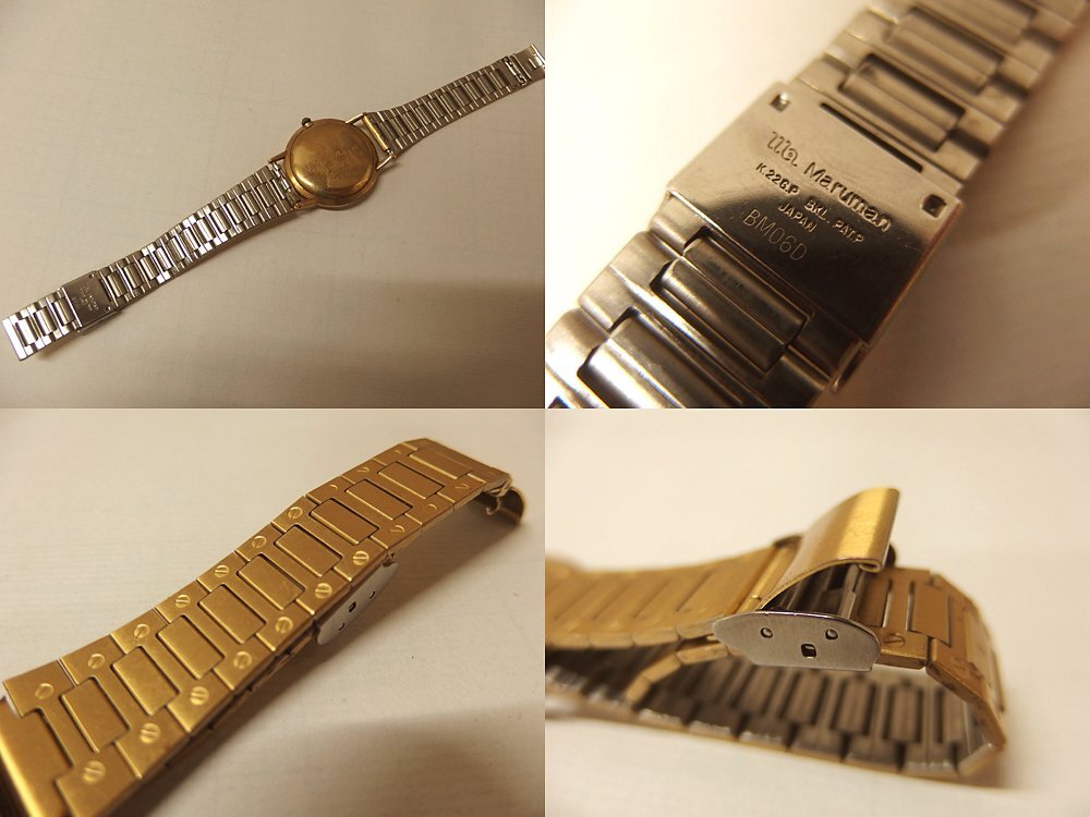 1040168a【メ便】CITIZEN DELUXE 21JEWELS PARA SHOCK PHYNOX 中古品