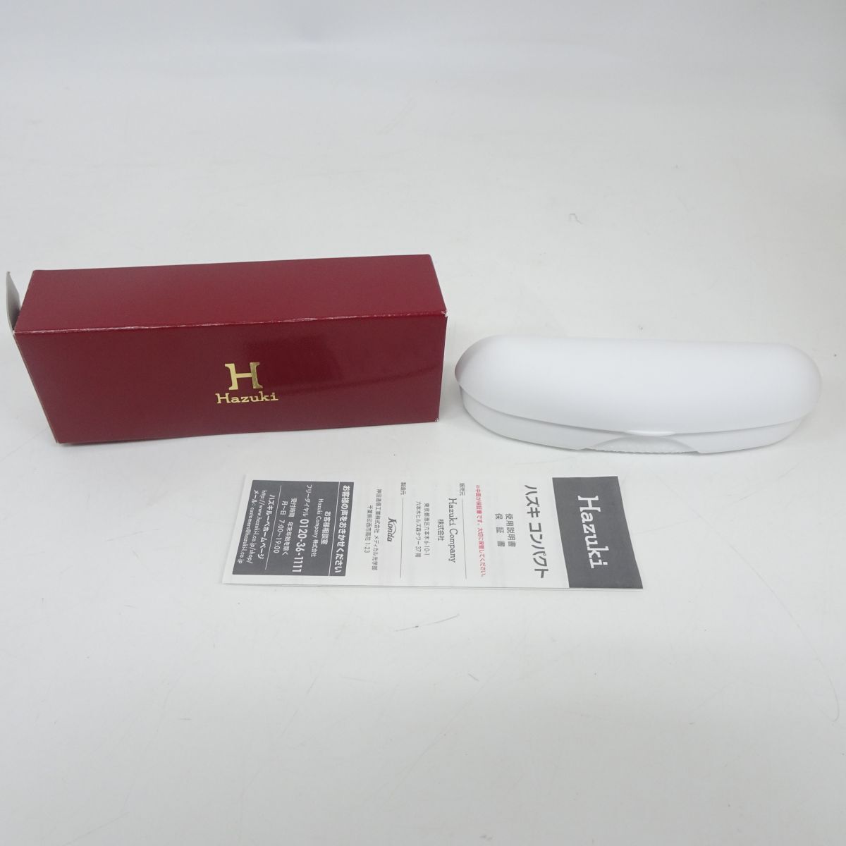 ■tyhd 6591-1 273 店頭展示品 デッドストック Hazuki ハズキルーペ 1.6X 白 クリアレンズ 日本製 拡大鏡 メガネ 眼鏡_6