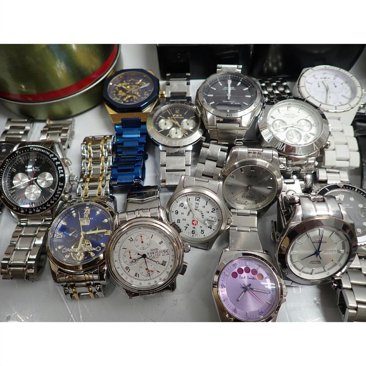 1円【ジャンク】 腕時計300点以上 約22kg SEIKO・CITIZEN・GUCCI