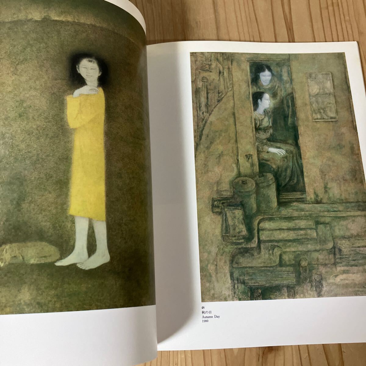 タヲ☆1016[高山辰雄展] 図録 1989年_8