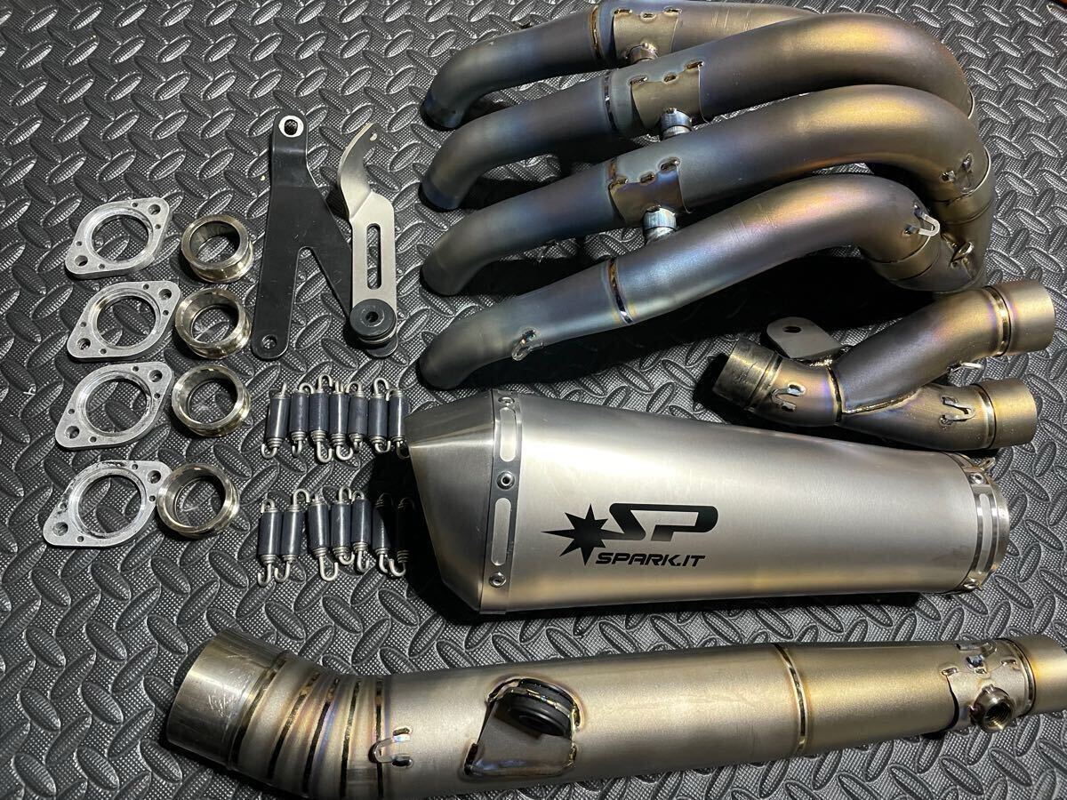ヤマハ YZF R6 Spark exhaust スパーク チタン マフラー フルエキ 17