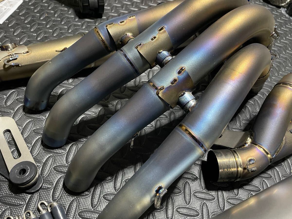 ヤマハ YZF R6 Spark exhaust スパーク チタン マフラー フルエキ 17