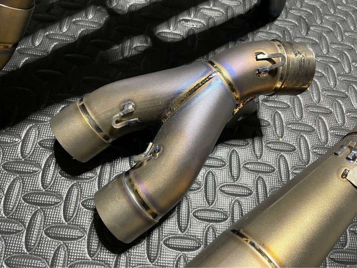 ヤマハ YZF R6 Spark exhaust スパーク チタン マフラー フルエキ 17