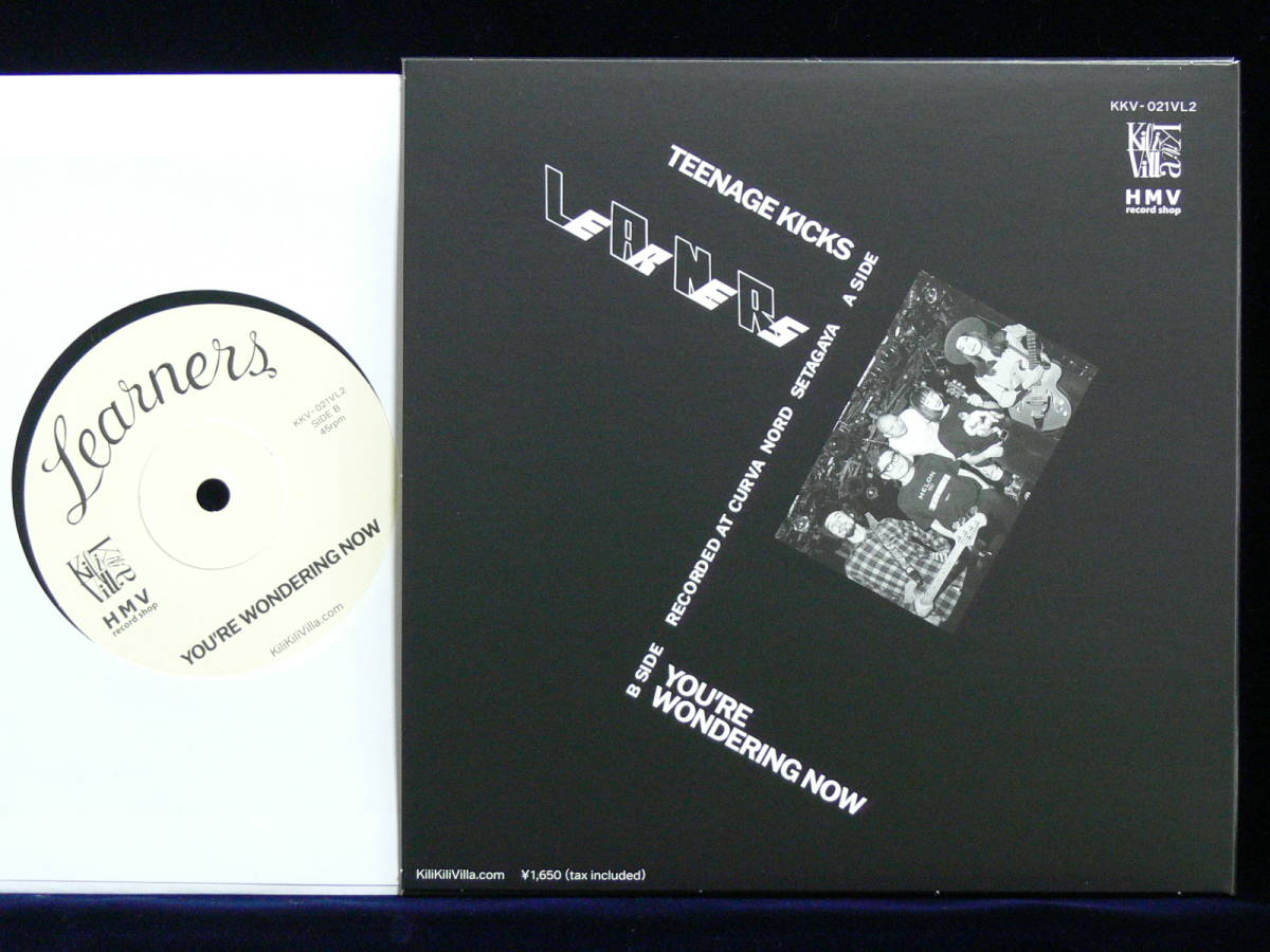 送料無料][未使用品 アナログレコード 7 再発盤] LEARNERS / TEENAGE
