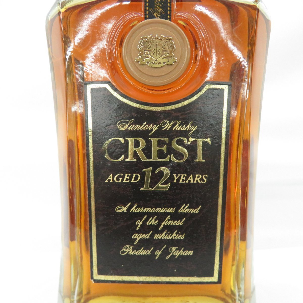 未開栓】SUNTORY CREST サントリー クレスト 12年 ウイスキー 700ml 43