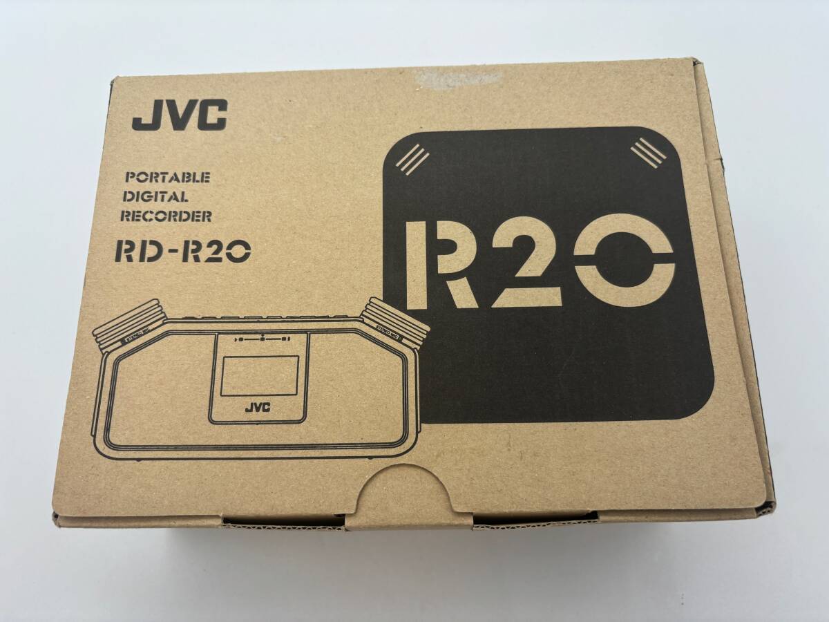 ☆未使用☆ #30415 JVC ポータブルデジタルレコーダー RD-R20 保管品 