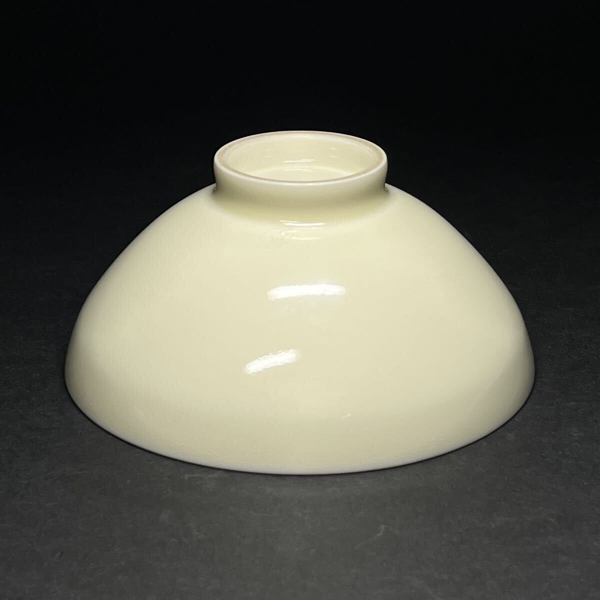 茶碗　二代　諏訪蘇山　白磁茶碗　白瓷　抹茶碗　茶道具　茶器　共箱_5