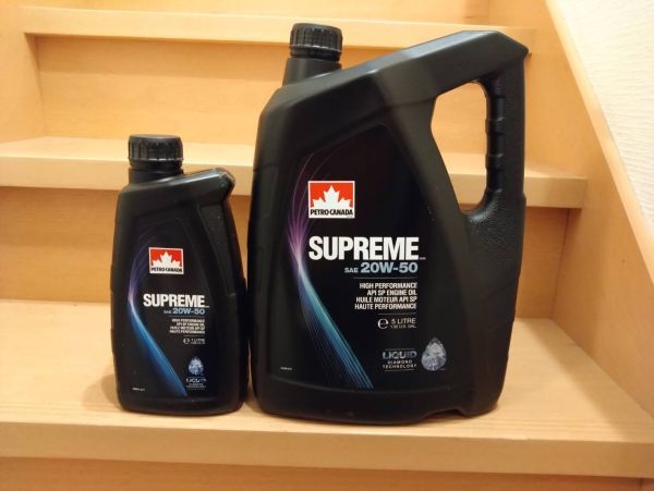 ペトロカナダ シュプリーム SUPREME SP 20W-50 5L 4缶セット 1ケース