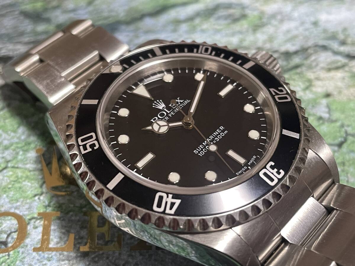 ロレックス ROLEX サブマリーナ ノンデイト 14060M K番 メンズ 腕時計 