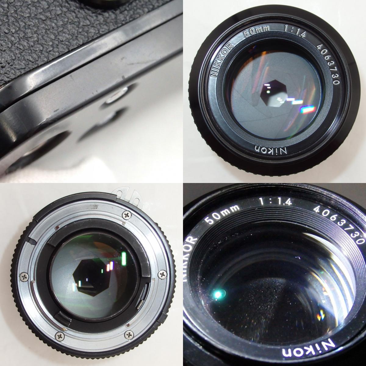 Nikon F2 アイレベル NIKKOR 50mm 1:1.4 一眼レフカメラ 1円〜 Nikon ニコン F2 アイレベル 一眼レフフィルムカメラ NIKKOR