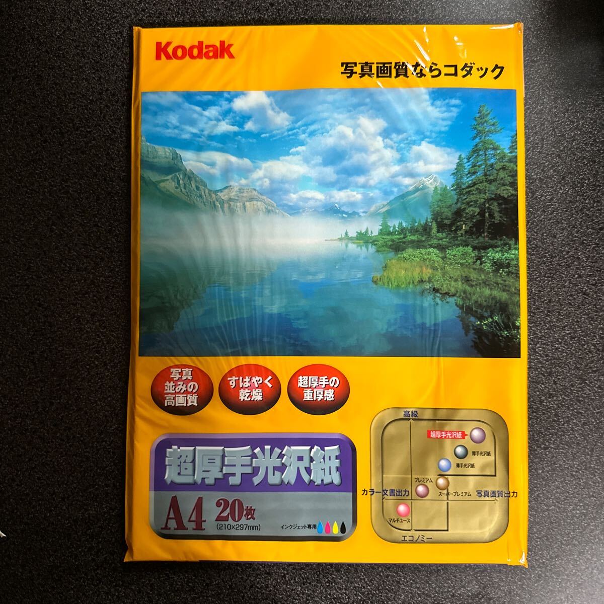 Kodak インクジェット専用 超厚手光沢紙 A4 20枚_1
