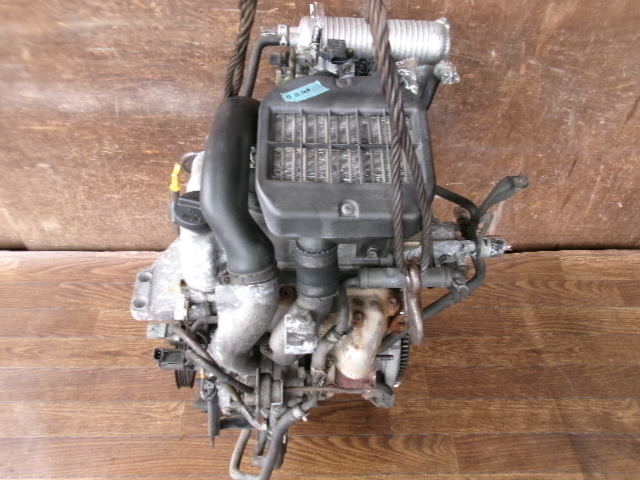 HN22S keiスポーツ K6Aターボエンジン 99442km リビルト H17年式 Kei スポーツ HN22S K6Aターボ エンジン 部品取りなどに