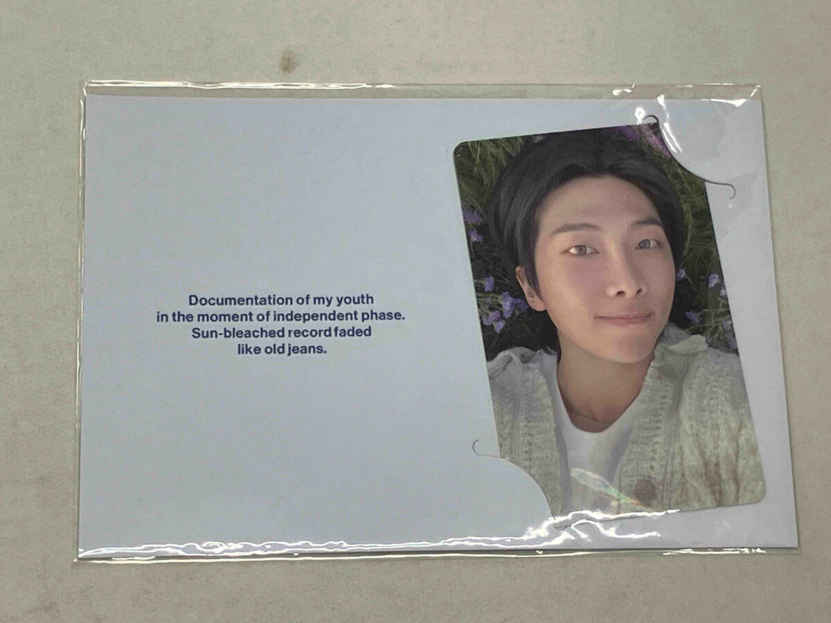 RM INDIGO jPFC 特典 ホログラムトレカ RM BTS Indigo Photo Card Official