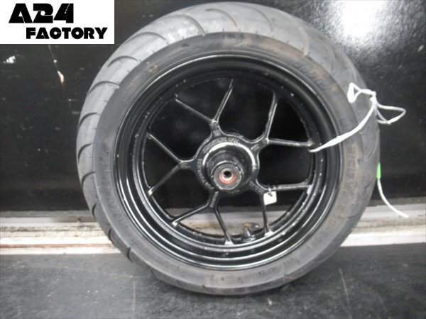 C2R6-1030 ホンダ グロム フロントホイール タイヤ 【JC61-100～ 前期 動画有】 C2R6-1030 HONDA グロム HONDA(ホンダ) 純正フロントホイール boxの中古品・新品