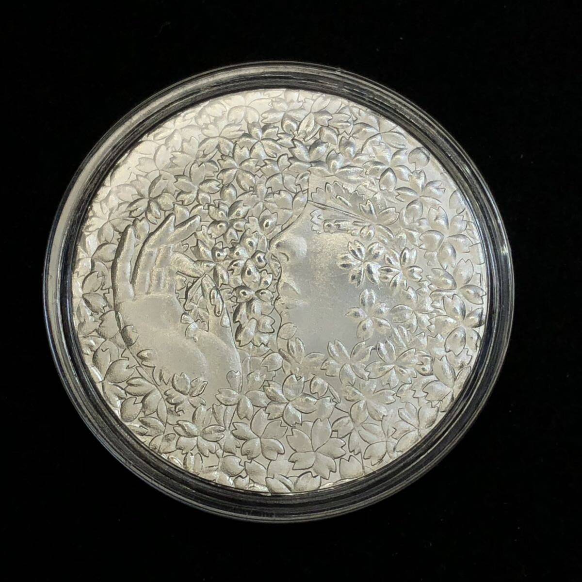 X152 銀貨 桜の女神 硬貨 古銭 貿易銀 コイン 蔵品 骨董品 記念銀貨