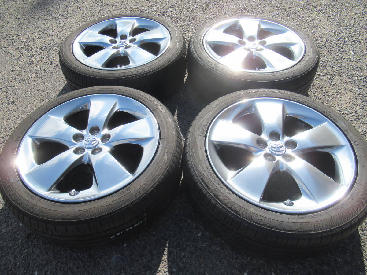 中古タイヤ☆215/45-17 215/45R17 トーヨー NANOENERGY3 2022年製 30