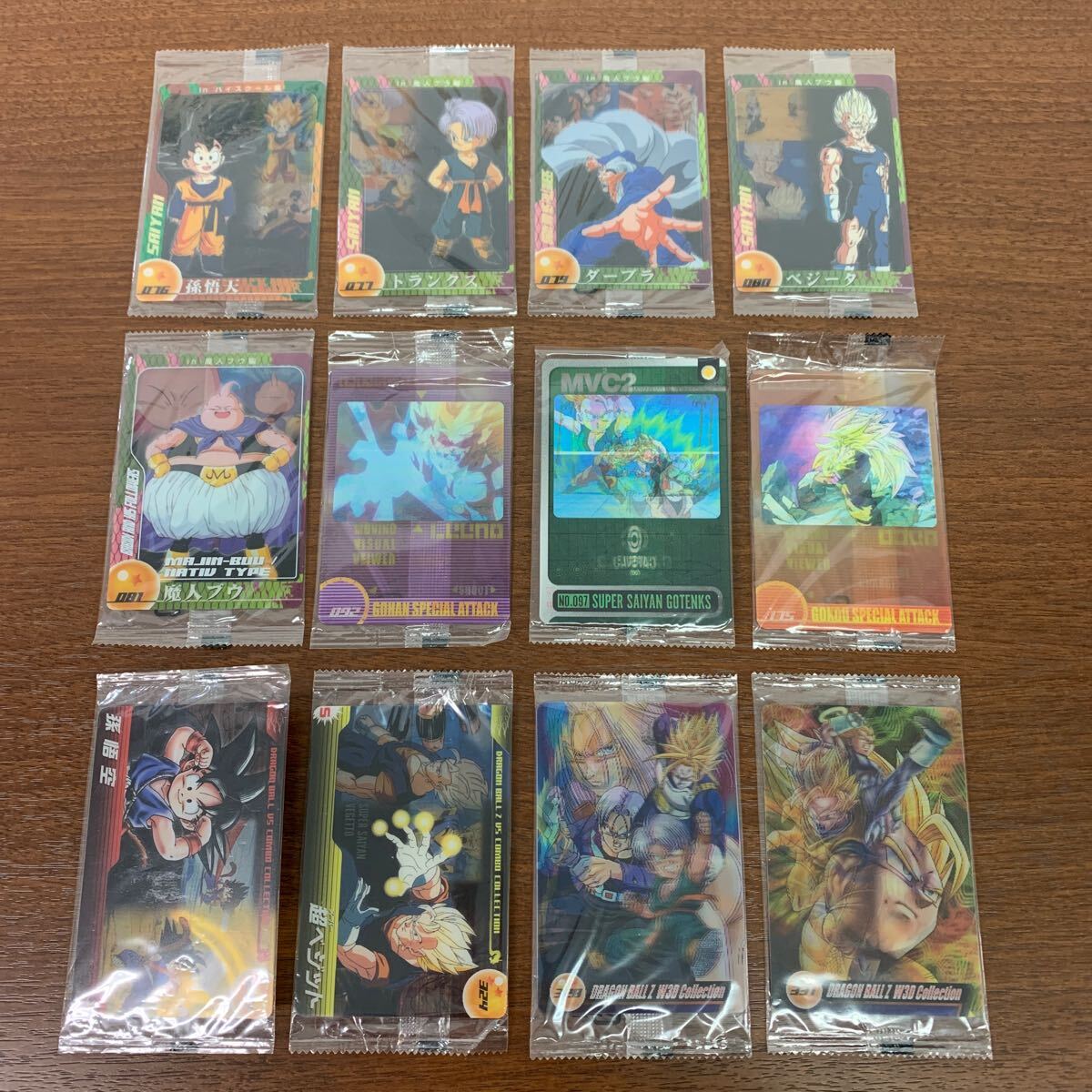 カード袋未開封 森永 ドラゴンボール ウエハース カード 93枚