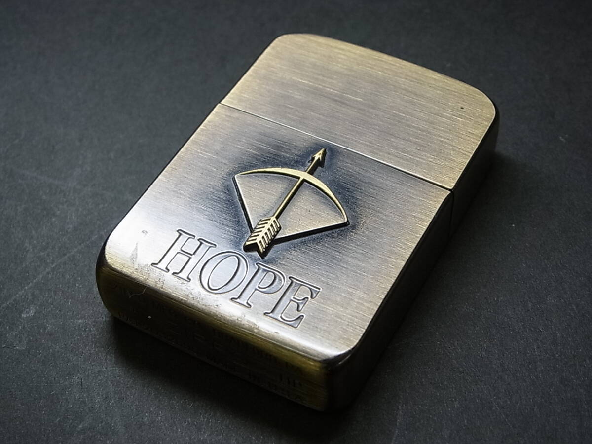 CB117) 良品 Zippo HOPE 1941 レプリカ ジッポ ホープ 立体 メタル