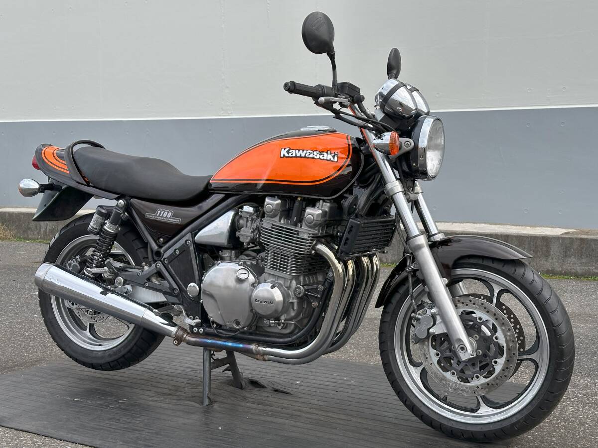 超極上ゼファー1100 火の玉カラー!! 状態最高!! KAWASAKI カワサキ
