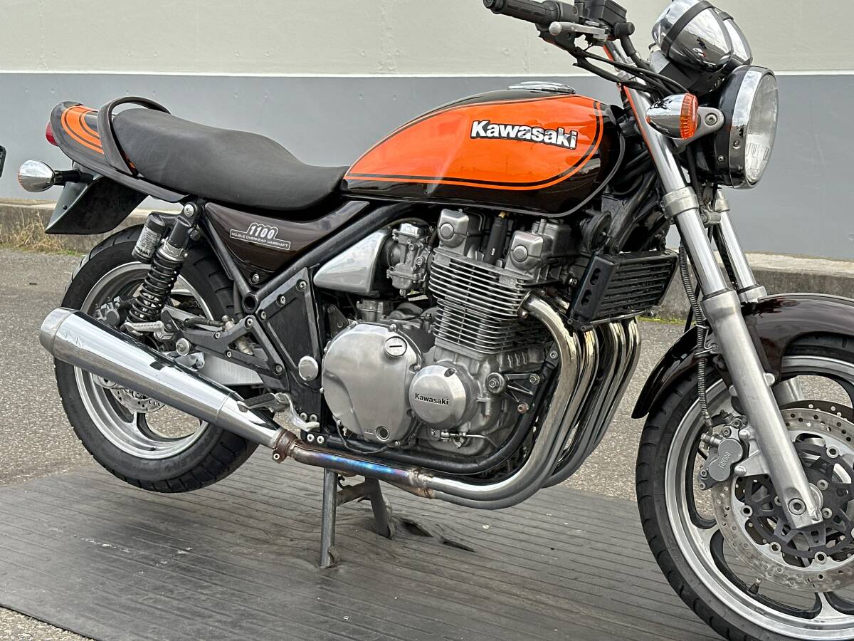 超極上ゼファー1100 火の玉カラー!! 状態最高!! KAWASAKI カワサキ
