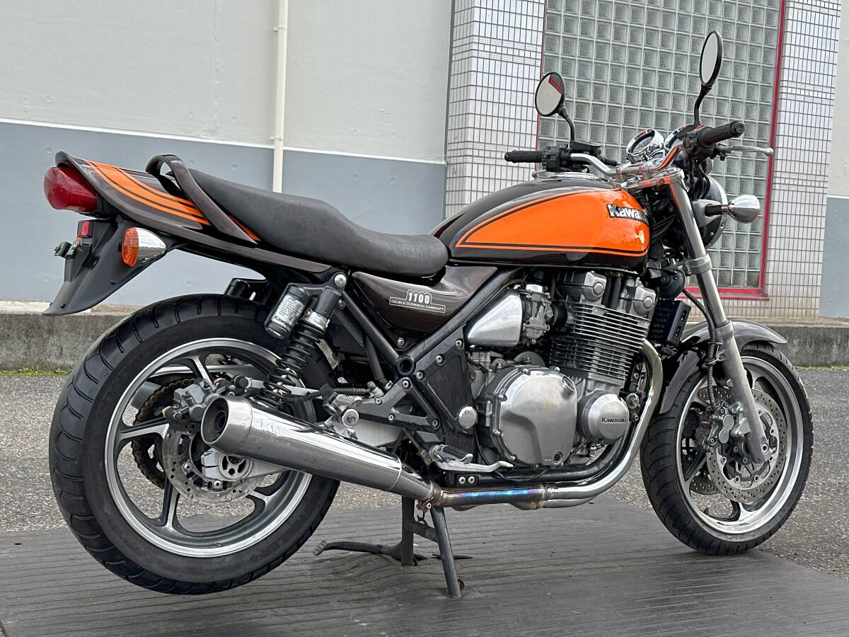 超極上ゼファー1100 火の玉カラー!! 状態最高!! KAWASAKI カワサキ