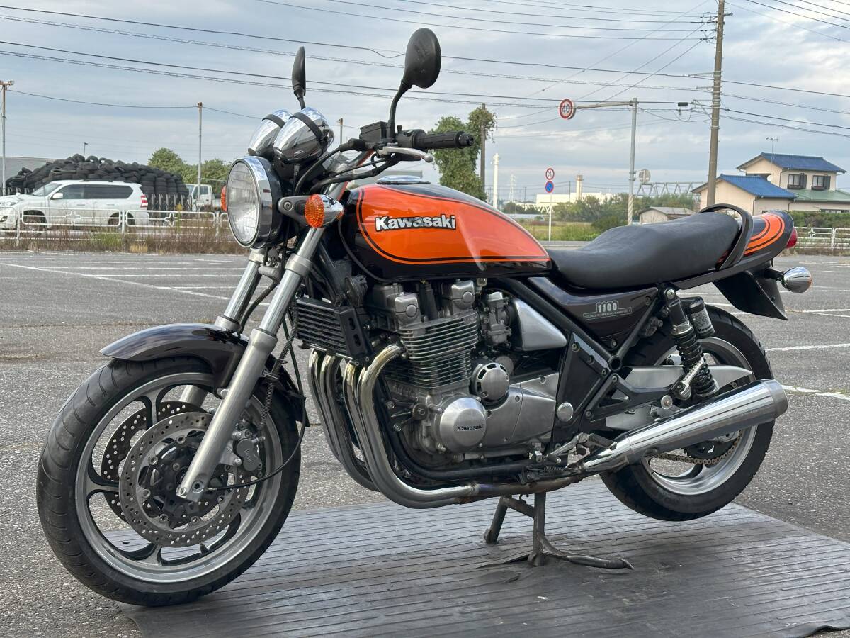 超極上ゼファー1100 火の玉カラー!! 状態最高!! KAWASAKI カワサキ