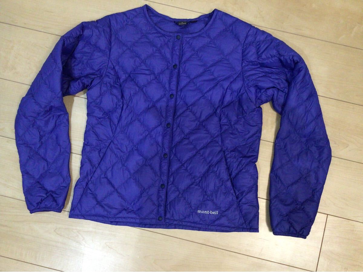 モンベル　ダウンジャケット スペリオダウン ラウンドネック　Ｌ　中古_1