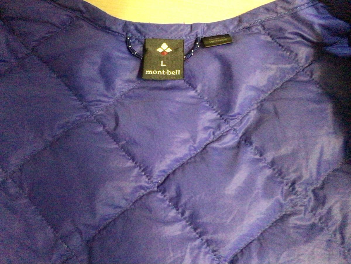 モンベル　ダウンジャケット スペリオダウン ラウンドネック　Ｌ　中古_4