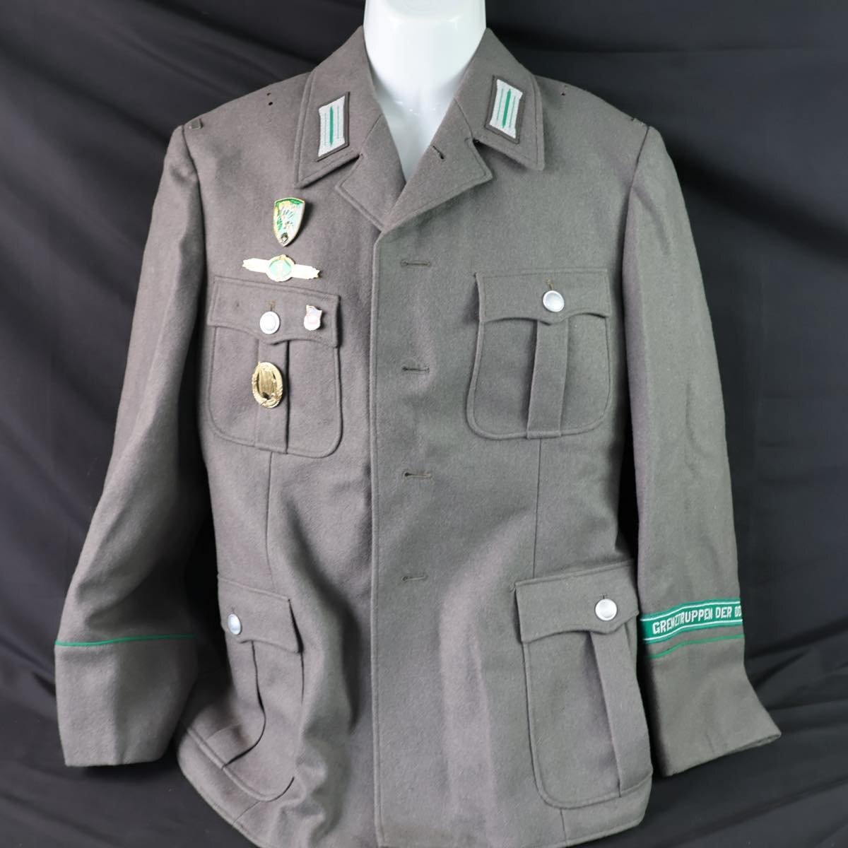 東ドイツ軍 放出品 東独 制服 勤務服 国境警備隊 兵用 下士官 NVA DDR