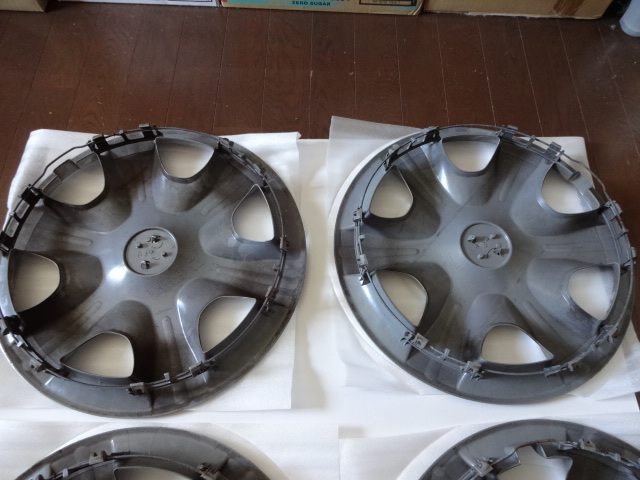 ☆NISSAN/日産ティーダラティオ 15インチ鉄ホイール用ホイールカバー中古品4個セット☆_4