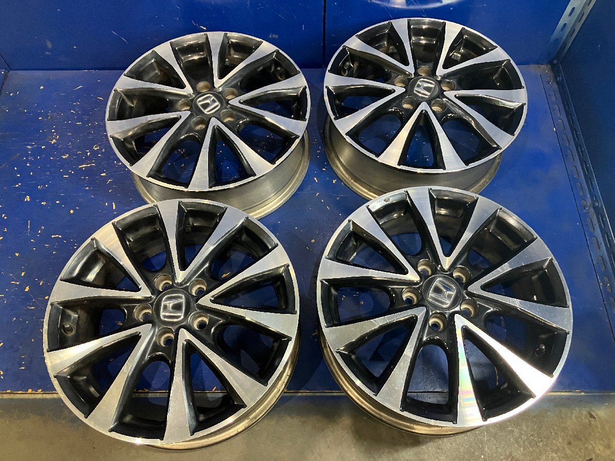 ◇RK5 ステップワゴン 後期 ホンダ純正 アルミホイール 4本セット 17