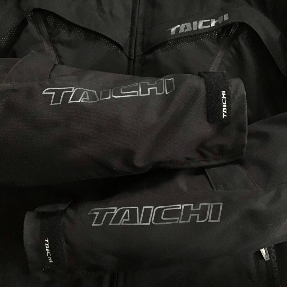 ★程度良好USED RS TAICHI RS タイチ ライダースジャケット XL RSJ708 各所プロテクター 胸部もあり インナー脱着可_6
