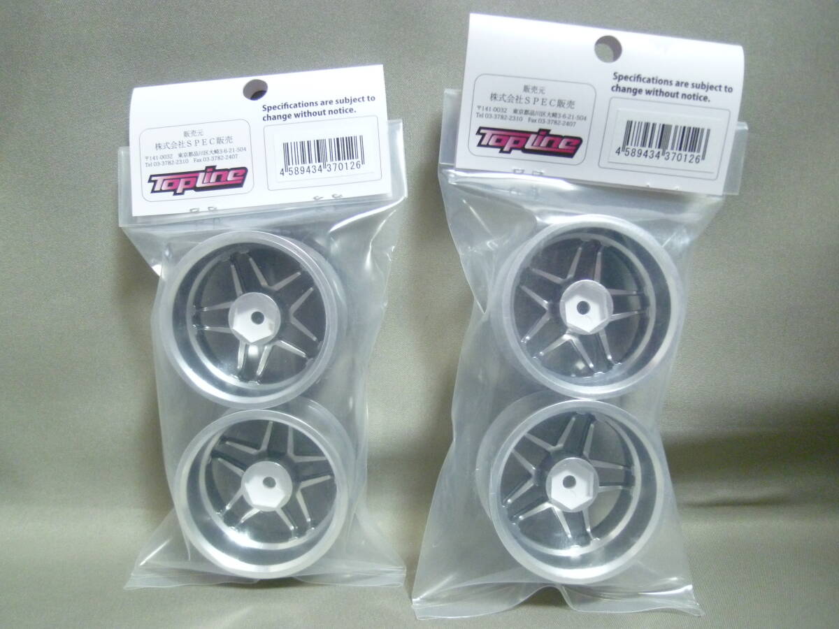 トップライン BLITZ BRW03 ホイール ディープフェイス オフセット8 