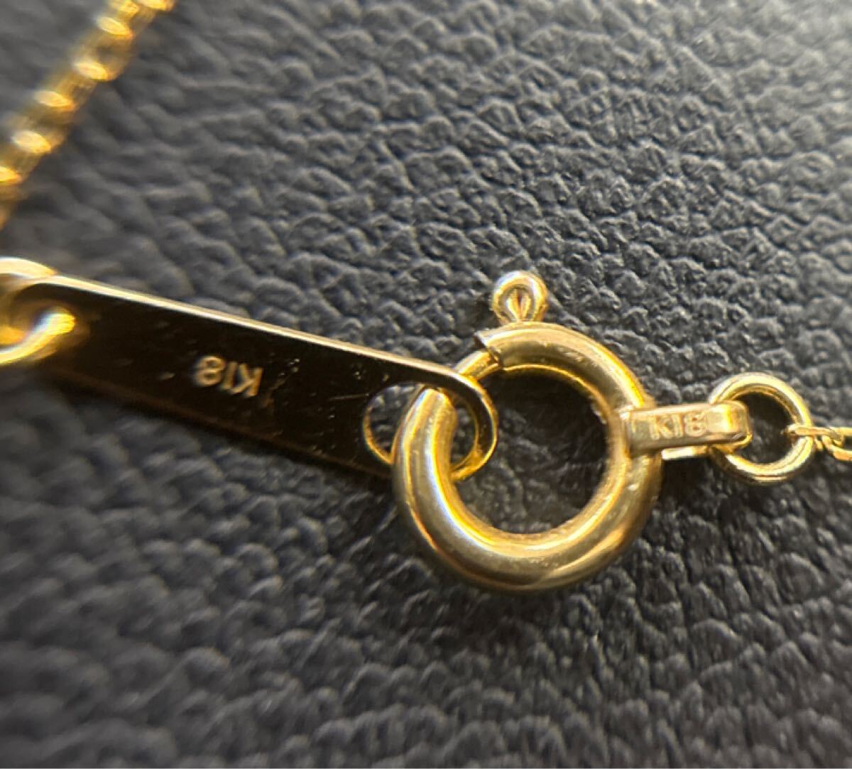 k18 ヴァンドーム青山 ブラックカルセドニー ネックレス VENDOME K18YG