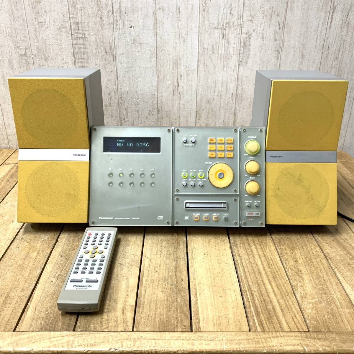 BOSE PLS-1210 + - MDW-1 ボーズ CDプレーヤー MDデッキ スピーカー CD