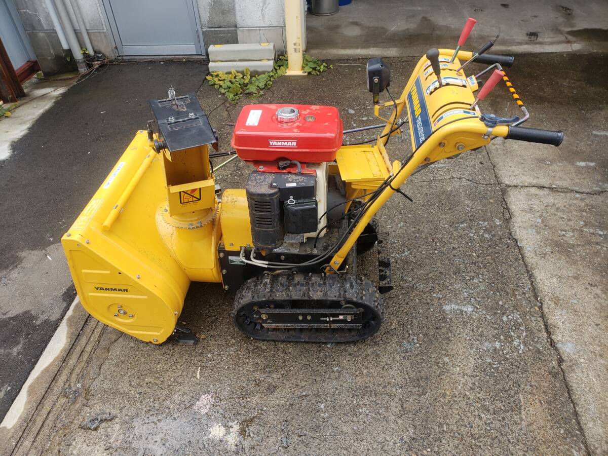 M1190 要整備/現状渡し☆売切☆ヤンマー YSR80TX 除雪機 スノーラ セル M1190 要整備/現状渡し☆売切☆ヤンマー YSR80TX 除雪機 スノーラ セル