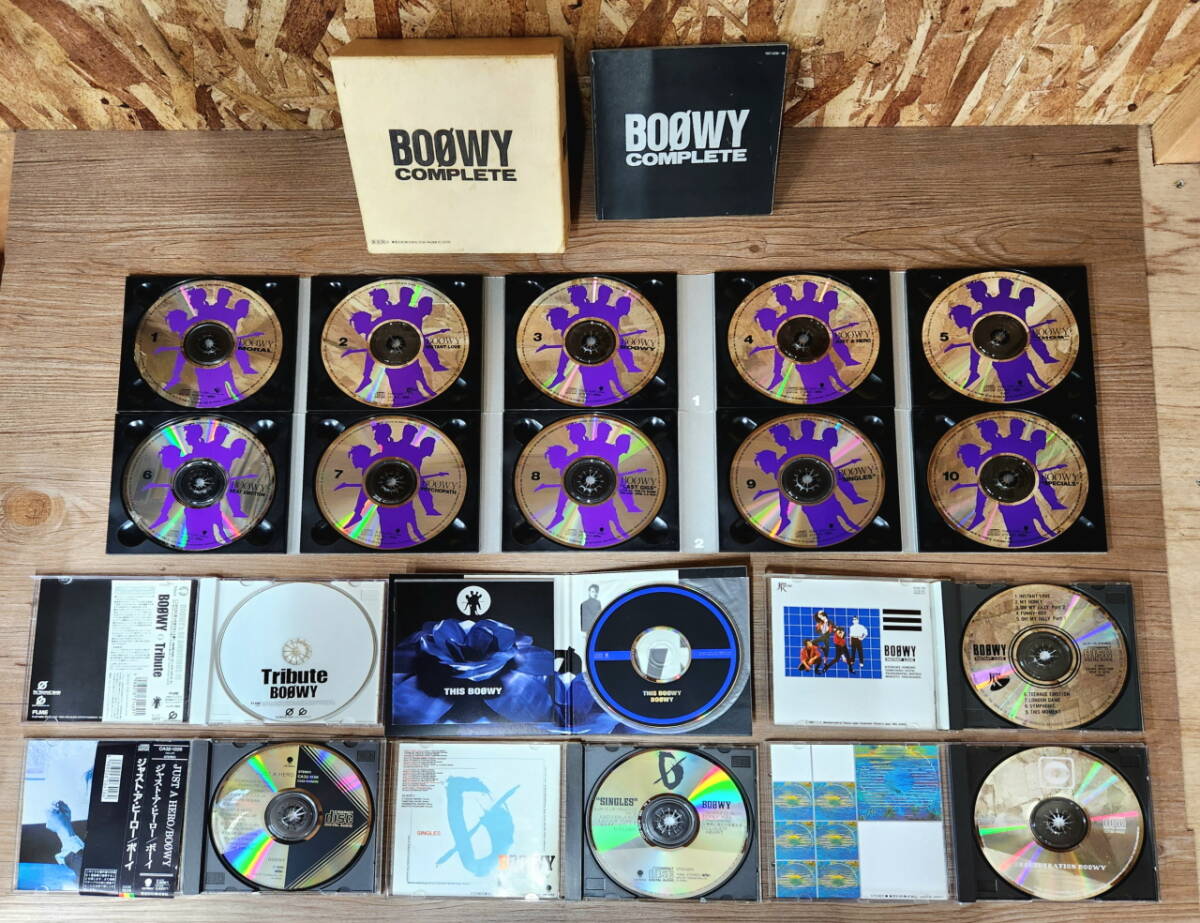 BOOWY 氷室京介 BOOWY CDセット 他8枚 Amazon.co.jp: BOOWY COMPLETE