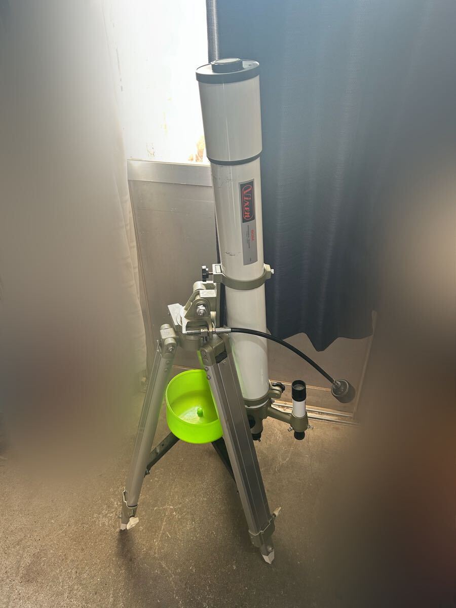 Vixen ビクセン 80M 天体望遠鏡 D=80mm f=910mm 三脚　中古現状品　_1