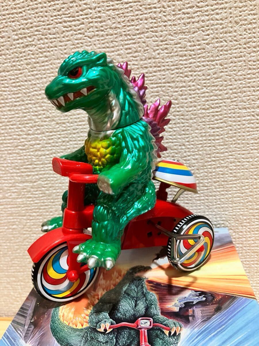 M1号 ミレゴジ ゴジラ 三輪車 ブルマァク 未使用 フィギュア スーフェス ワンフェス ソフビ godzira BULLMARK MARMIT 新品 ミレニアム