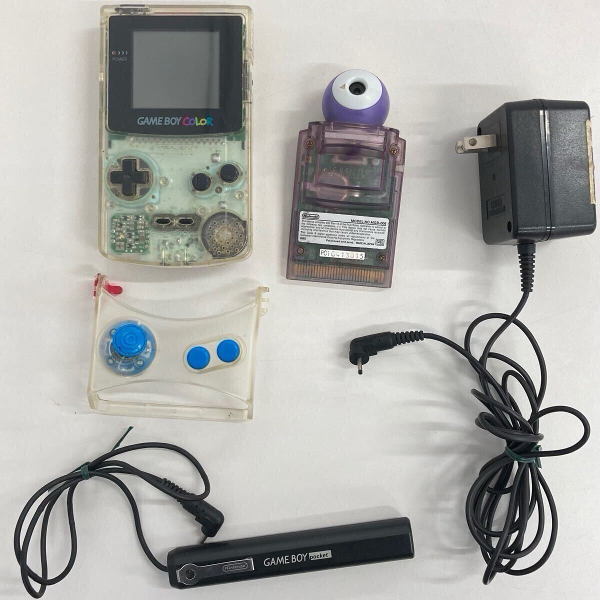 任天堂 ゲームボーイカラー CGB-001 GBC ポケットカメラ ACアダプター