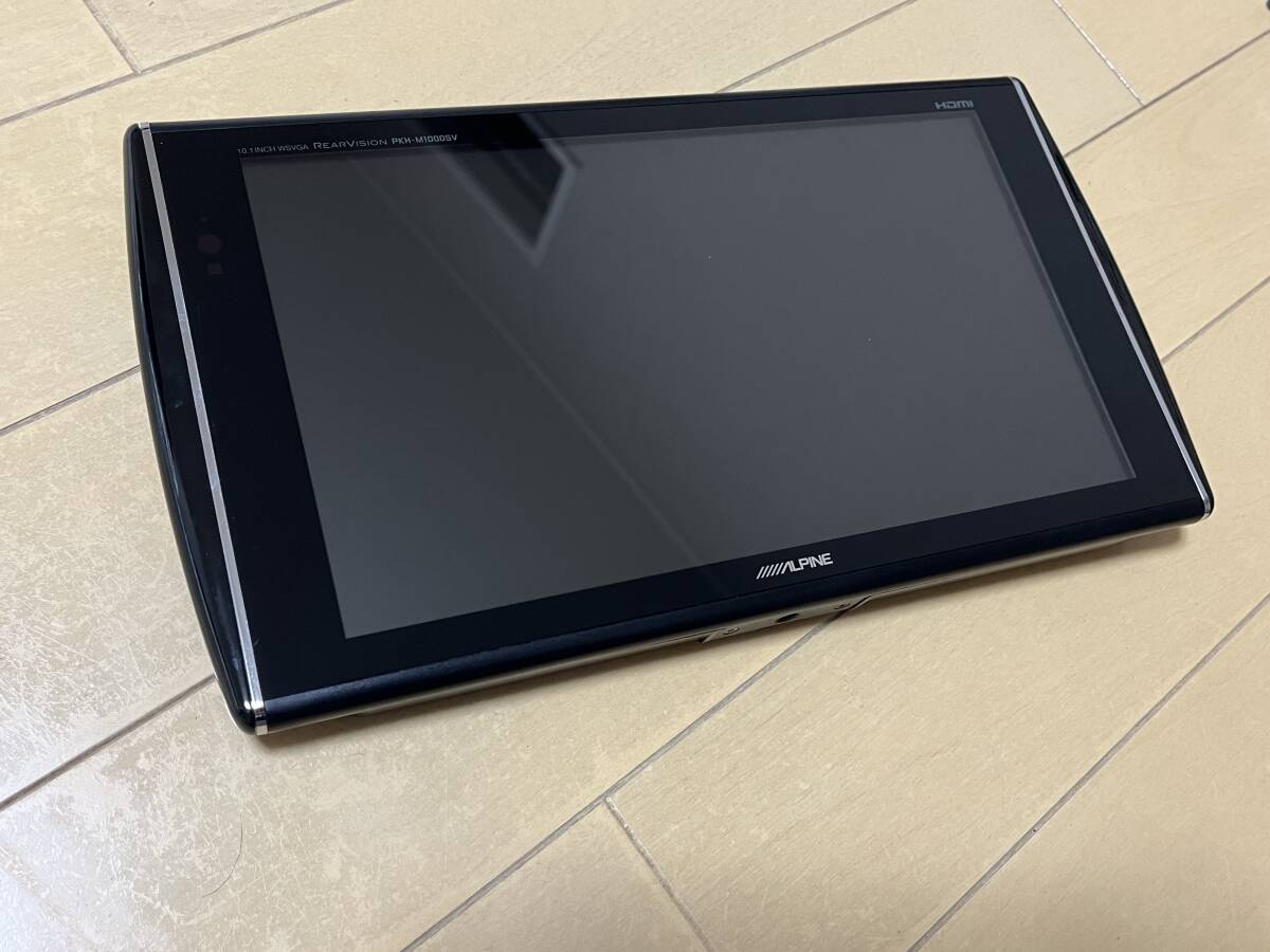 アルパイン ALPINE PKH-M1000SV WSVGA LED 10.1インチモニター リアビジョンモニター HDMI