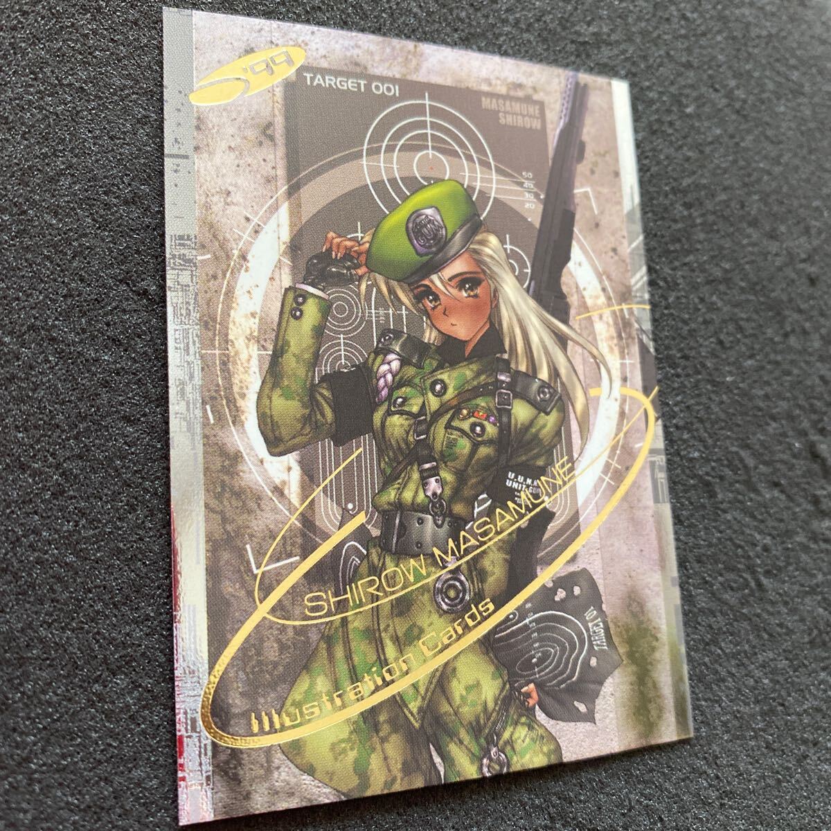 士郎正宗 イラストレーションカード 99 スペシャルカード 金箔押し